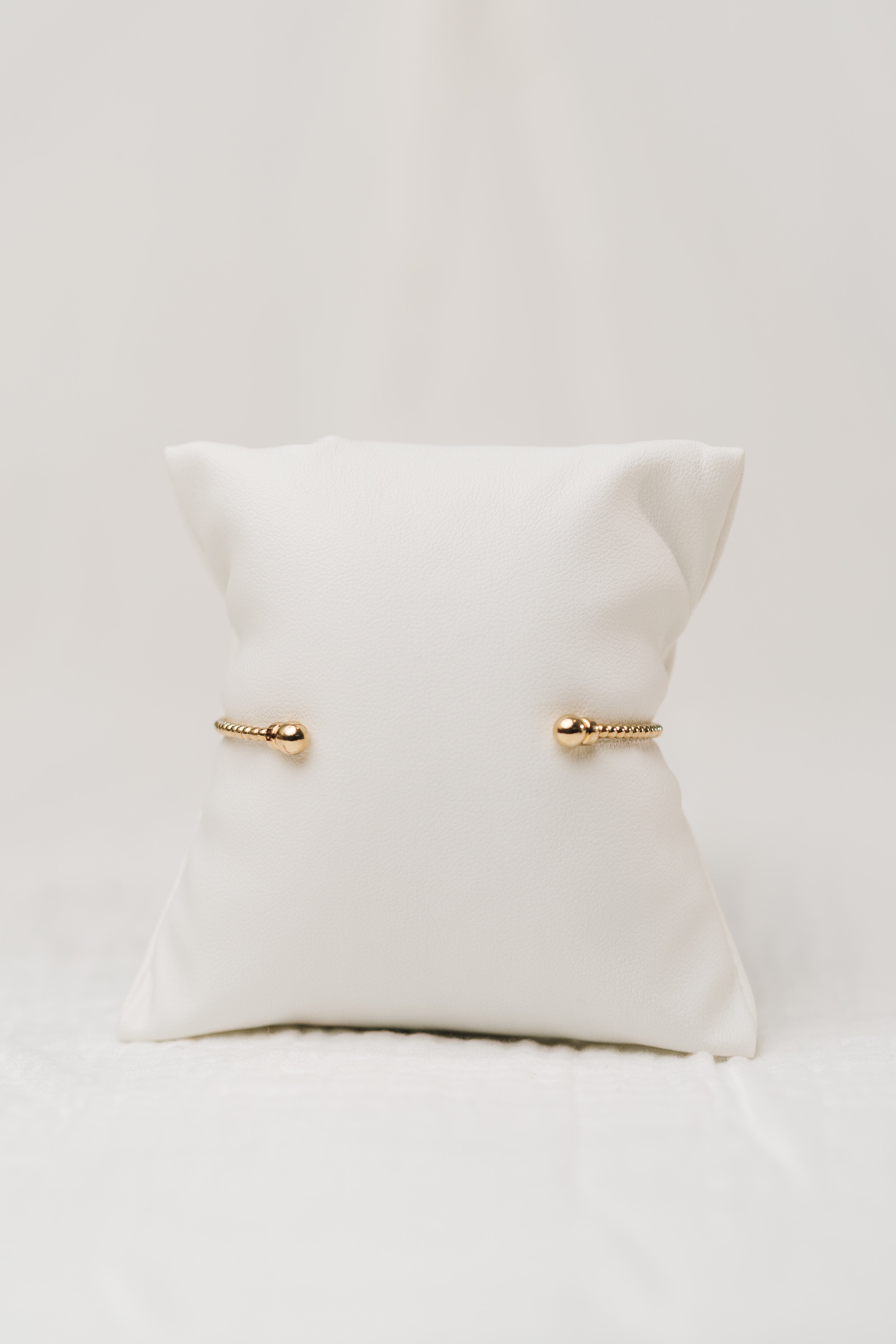 Classic Gold 2mm Bead Cuff