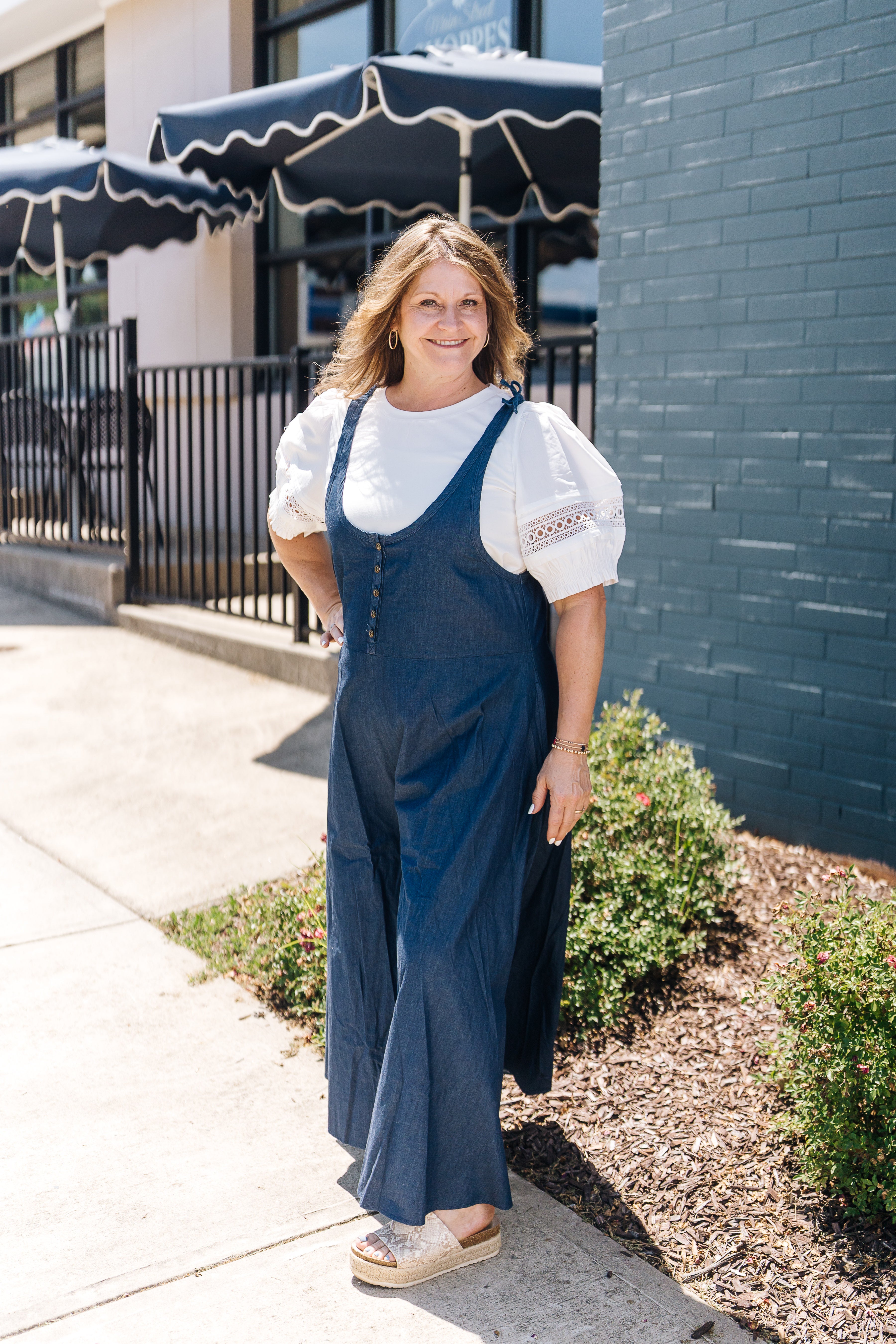 Dark Denim Jumpsuit