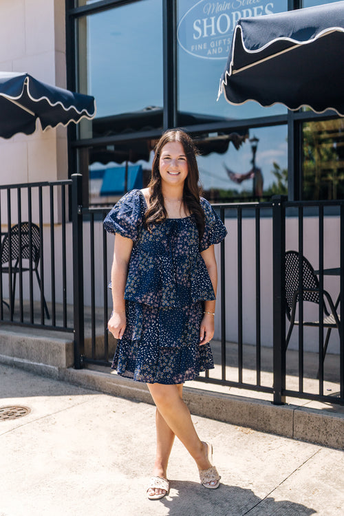 Blueberry Mini Dress