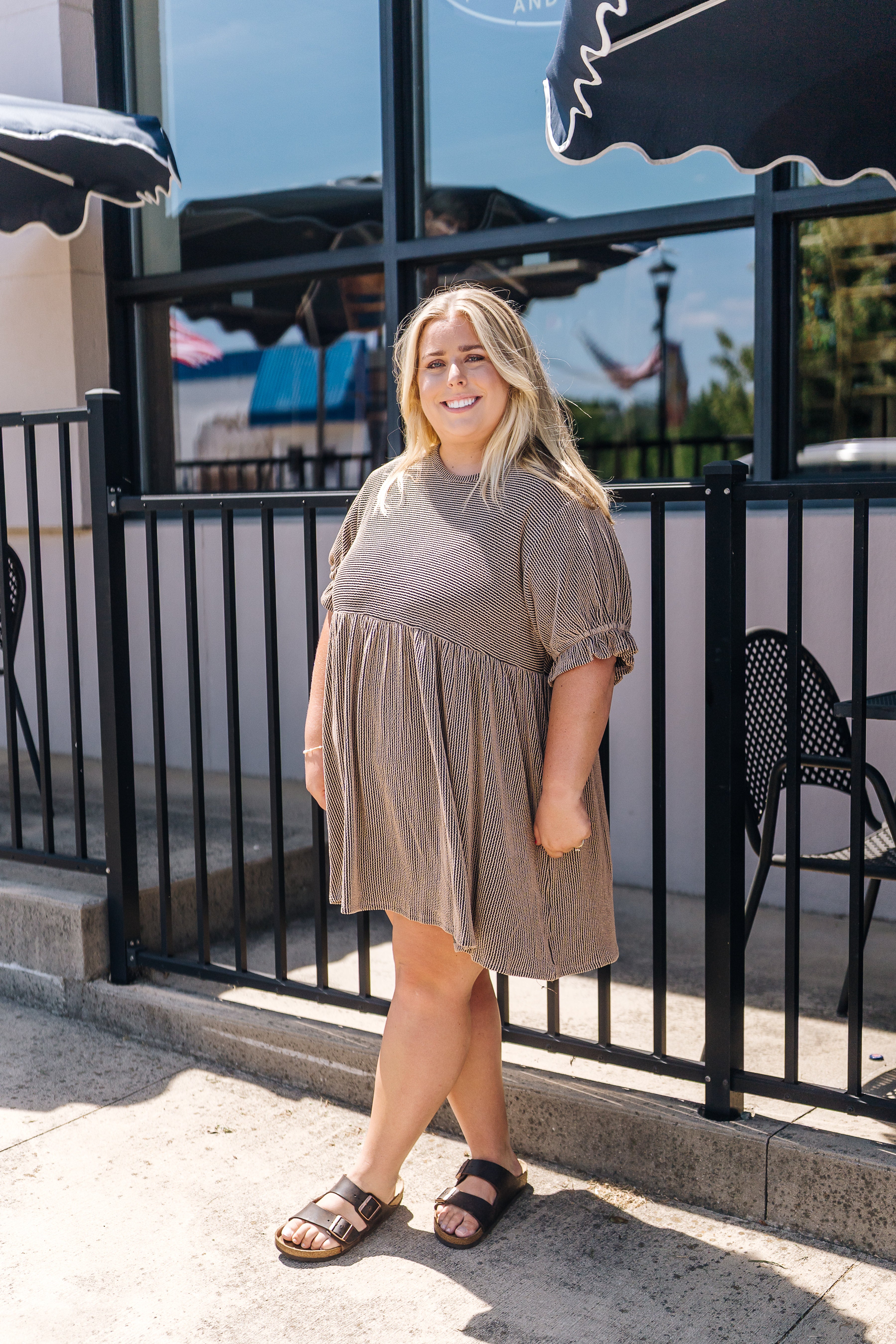 Open Sky Dress - Camel