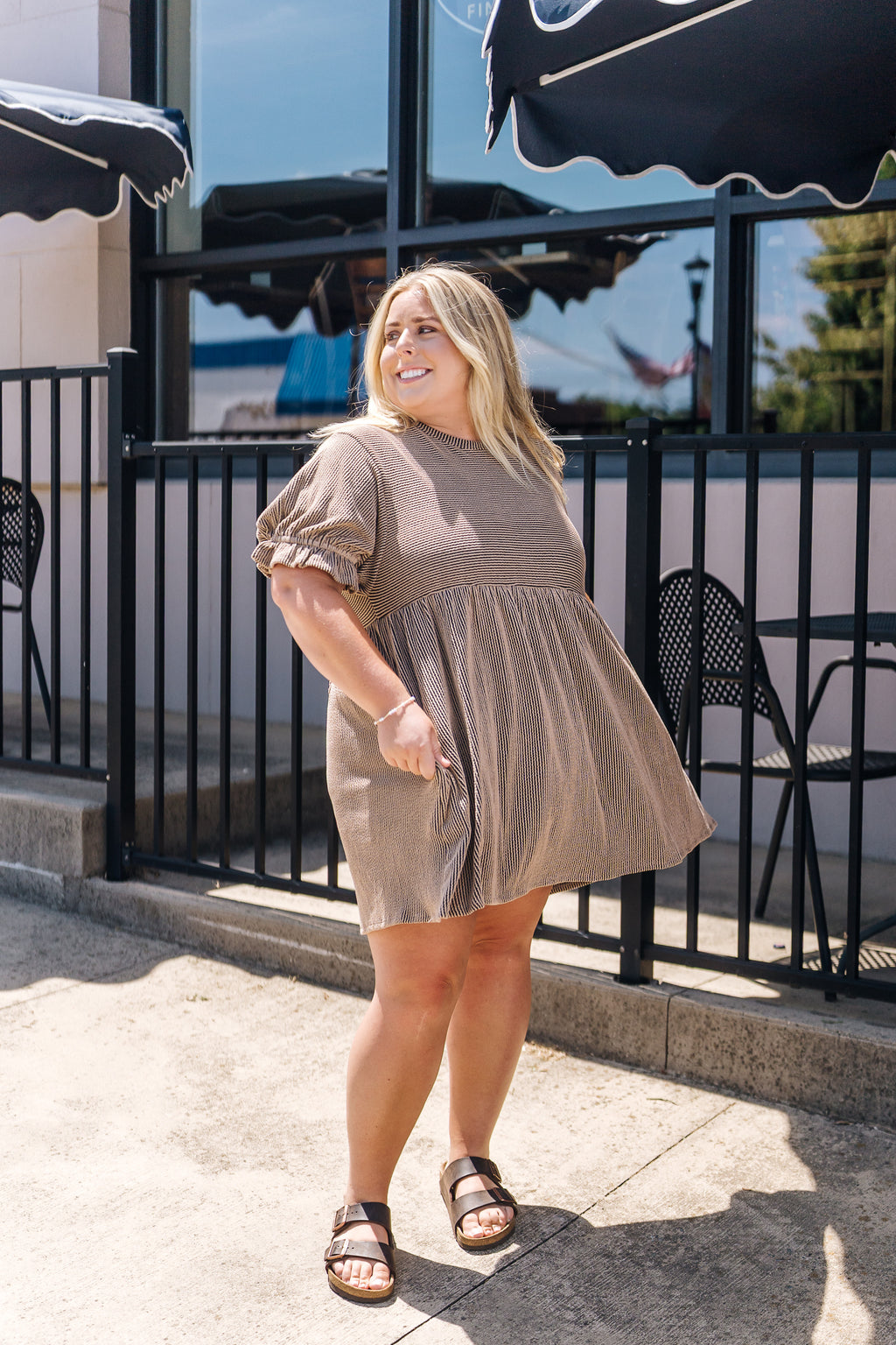 Open Sky Dress - Camel