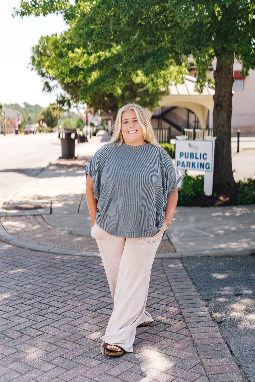 Relaxing Robin Wide Leg Pant - New Taupe